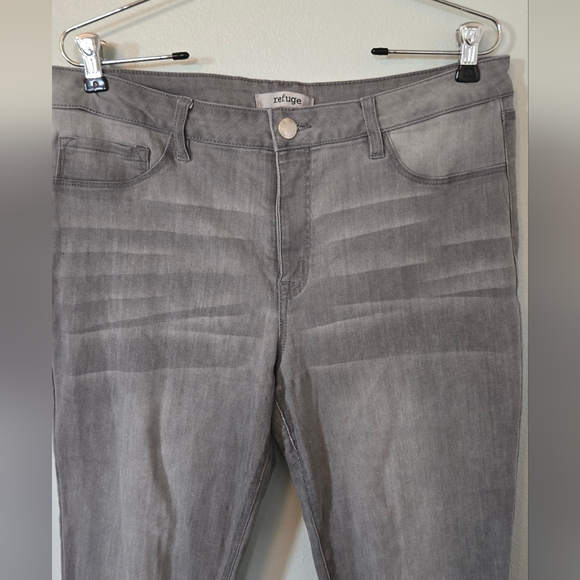 Refuge Gray Skinnies Size 14 - Picture 3 of 4